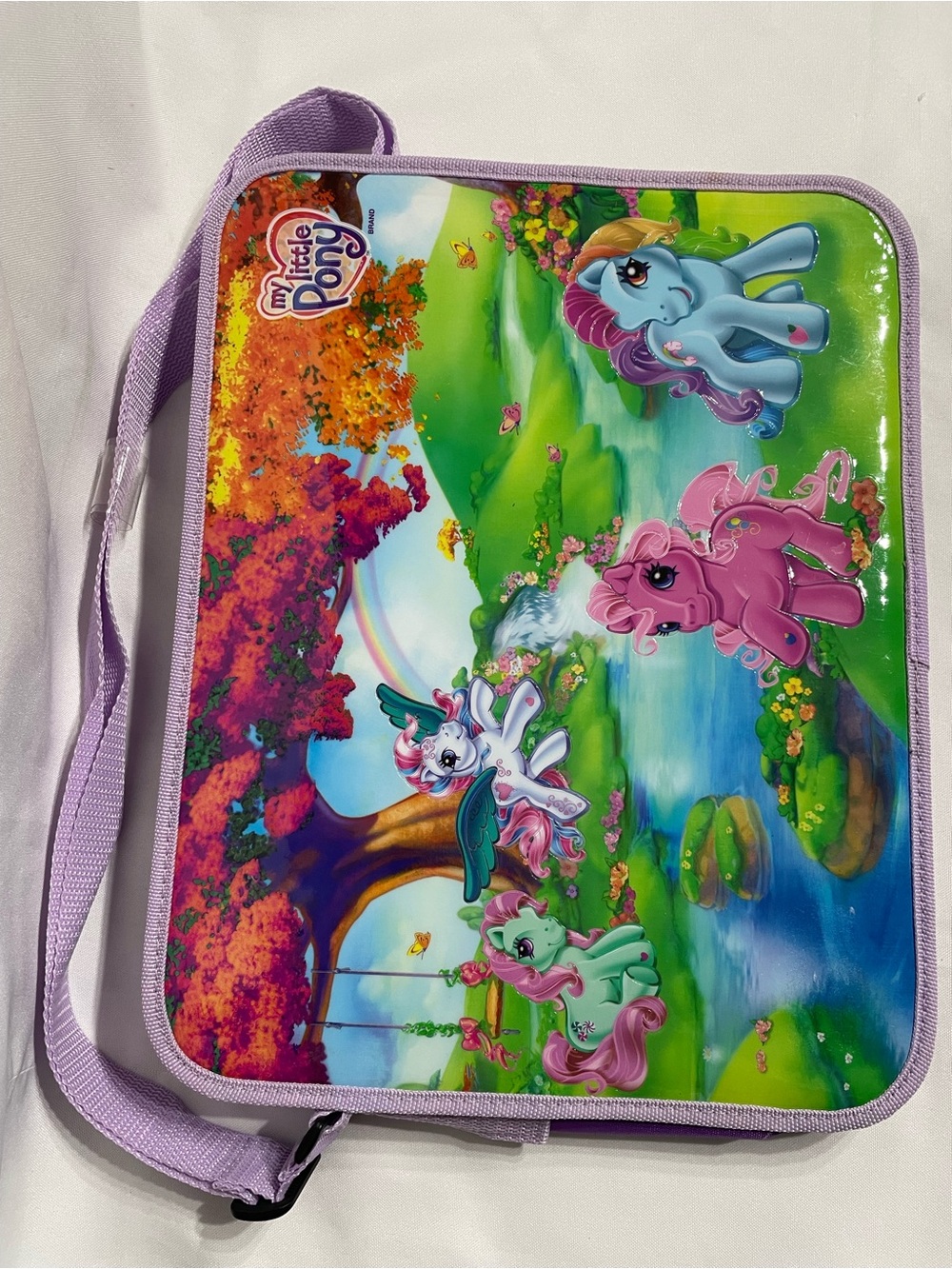 Rare Y2K vintage My Little Pony Generation 3 (G3) travel desk/white board w/ ori - Picture 3 of 12